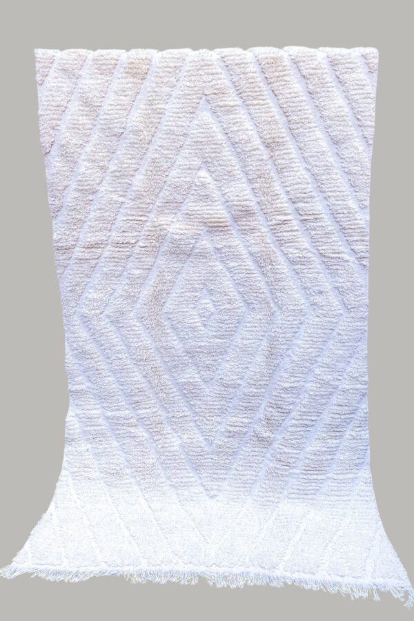 Berber Beni ourain handmade wool rug 250cm/150cm
