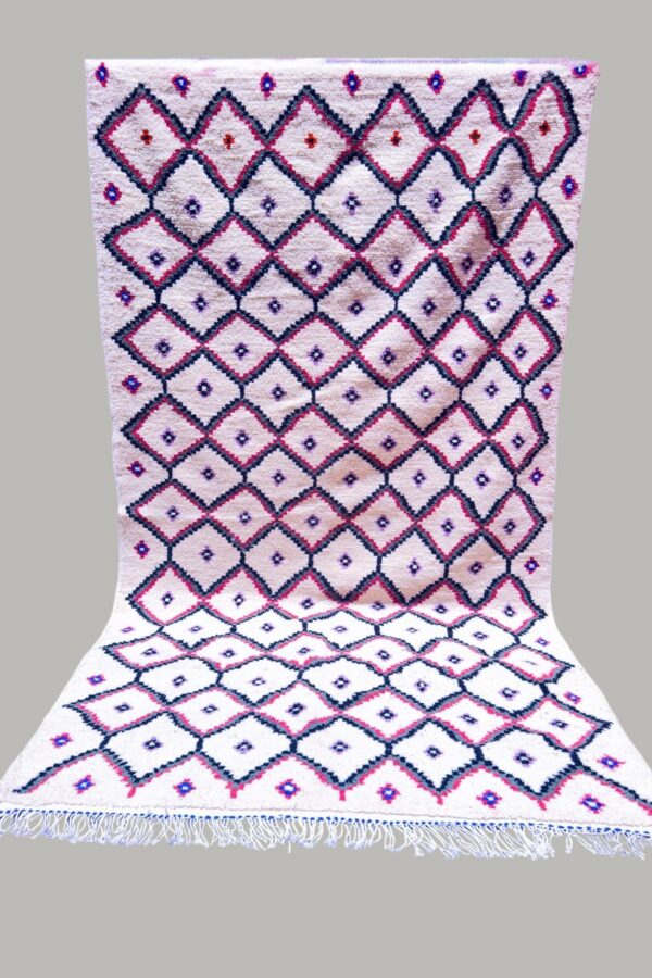 Berber Azilal handmade wool rug 340cm/195cm